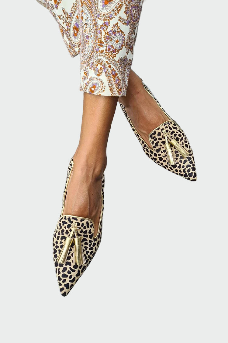 Tupsupohjaiset mokkasiinit | Teräväkärkinen muotoilu