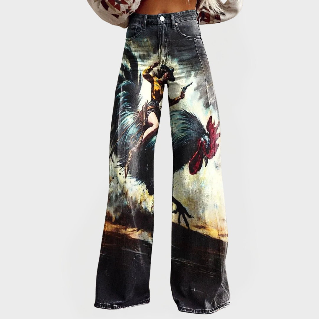 Mukavat Farkut | Graafisella Kuvioinnilla