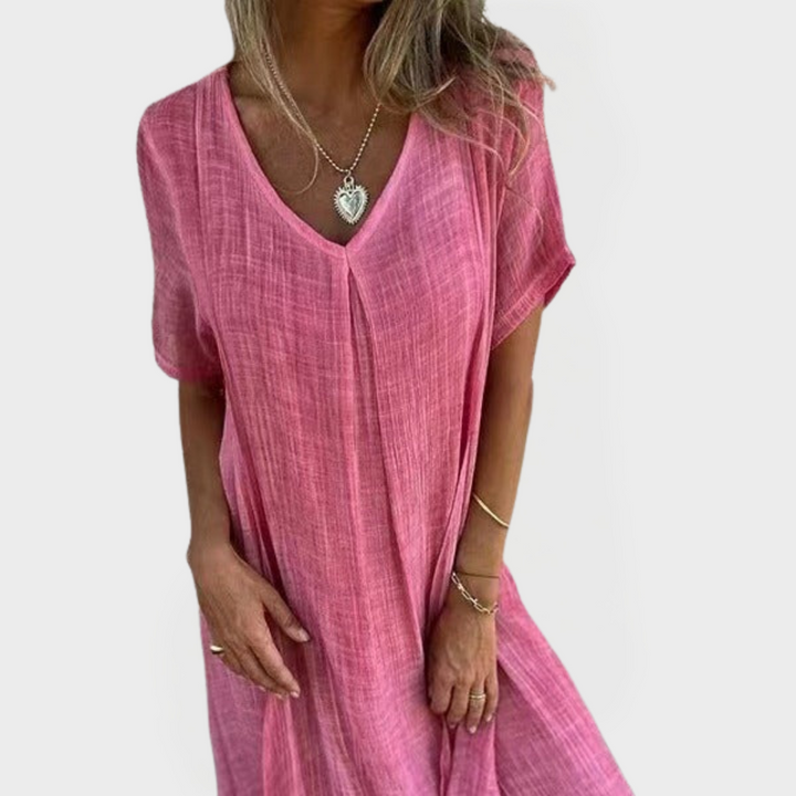 V-kaula-aukko | mekko