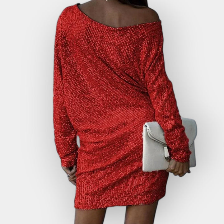 Illanviettopuku | Paljeteilla