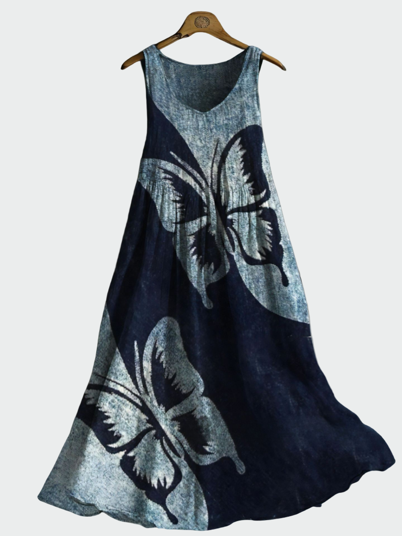 Perhoskuvioinen | Mekko