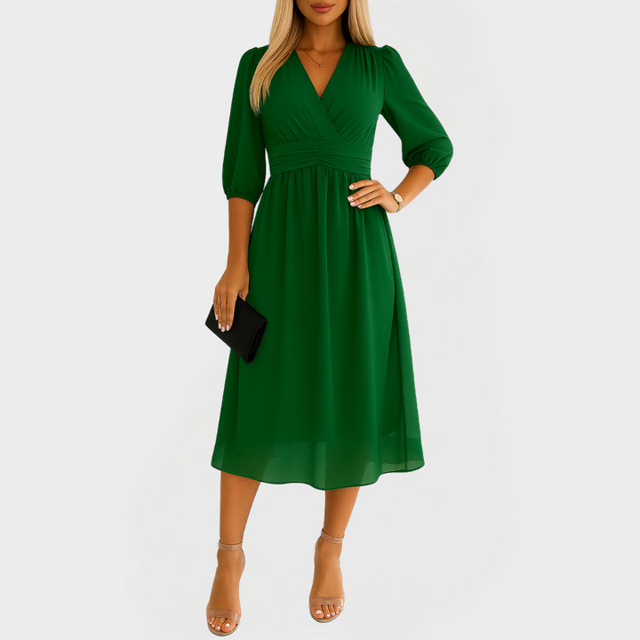 Ilmava | Silkkishifonimekko | Tyylikkäisiin Tilaisuuksiin