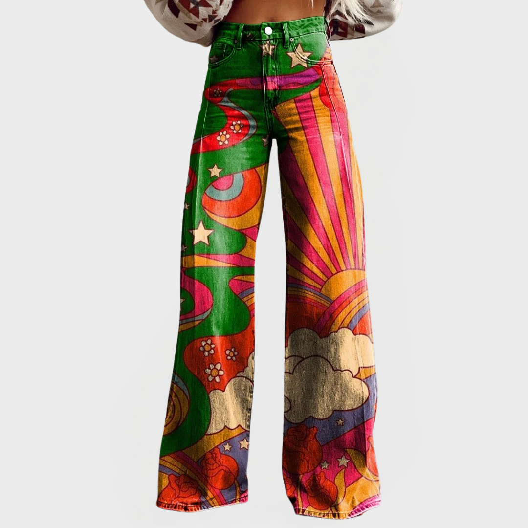 Tyylikäs Live-Farkut | Leveillä Lahkeilla