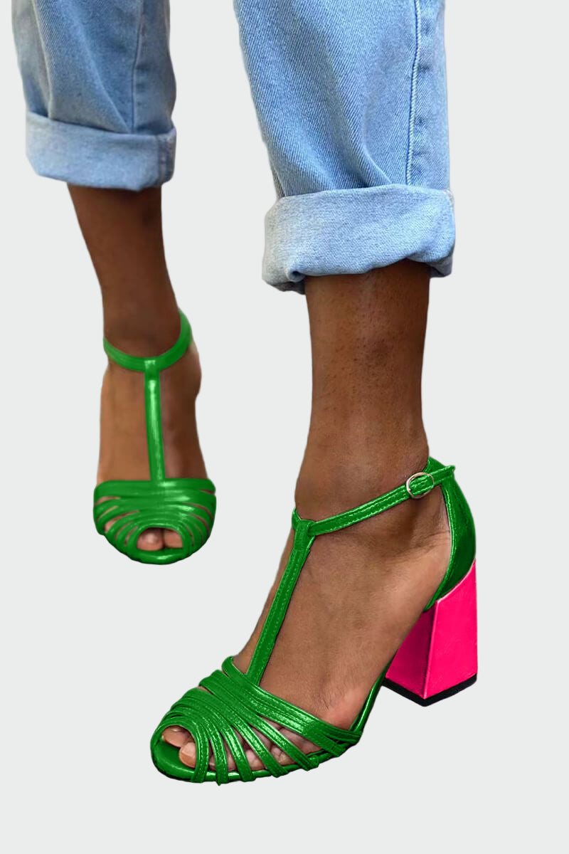 Tyylikkäät T-nauhalliset sandaalit | Muodikkaat kesäjalkineet