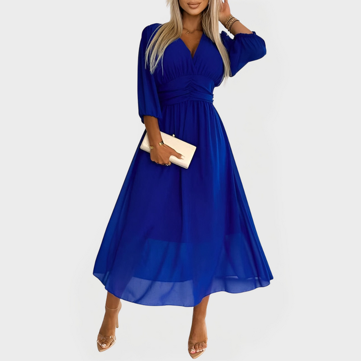 Ilmava | Silkkishifonimekko | Tyylikkäisiin Tilaisuuksiin