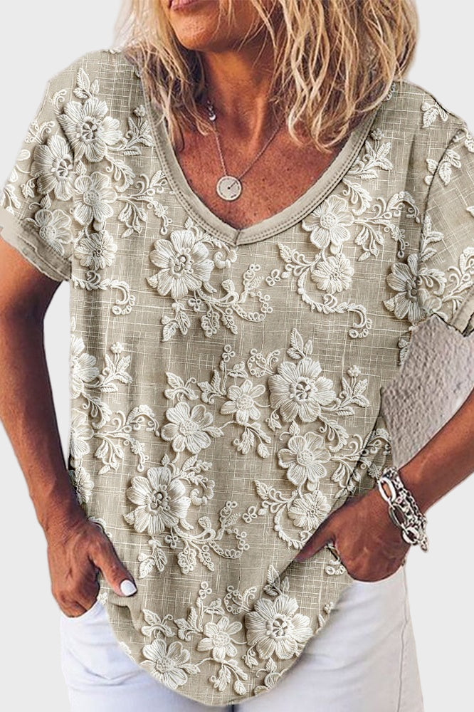 Auringonlasku | Kukka-paita