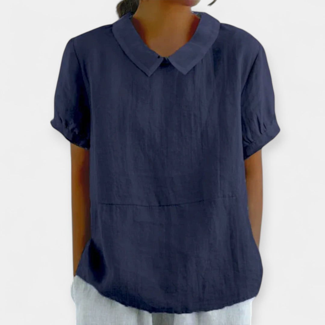 Puuvillapaita | Kauluksella