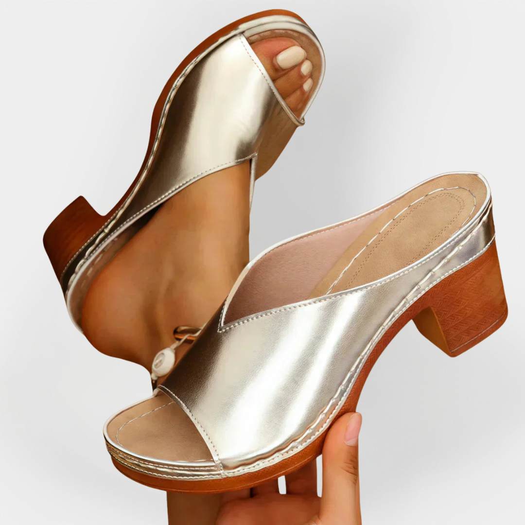 Ortopediset sandaalit | paksulla korolla