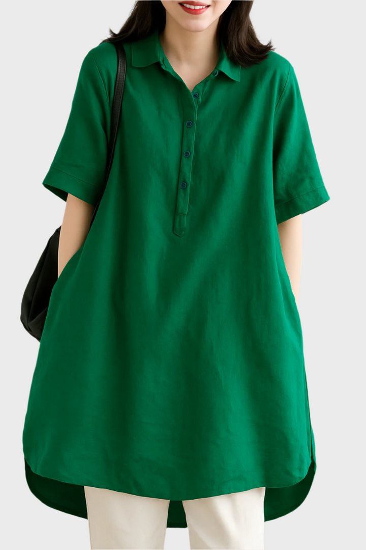 Rentouttava | Pellavapaitamekko