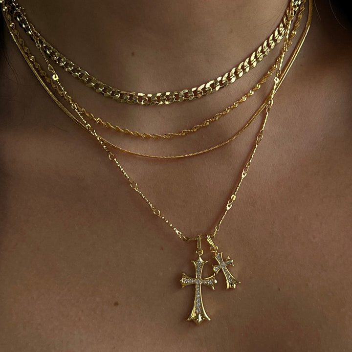 Kaksinkertainen | Kierrekaulaketju