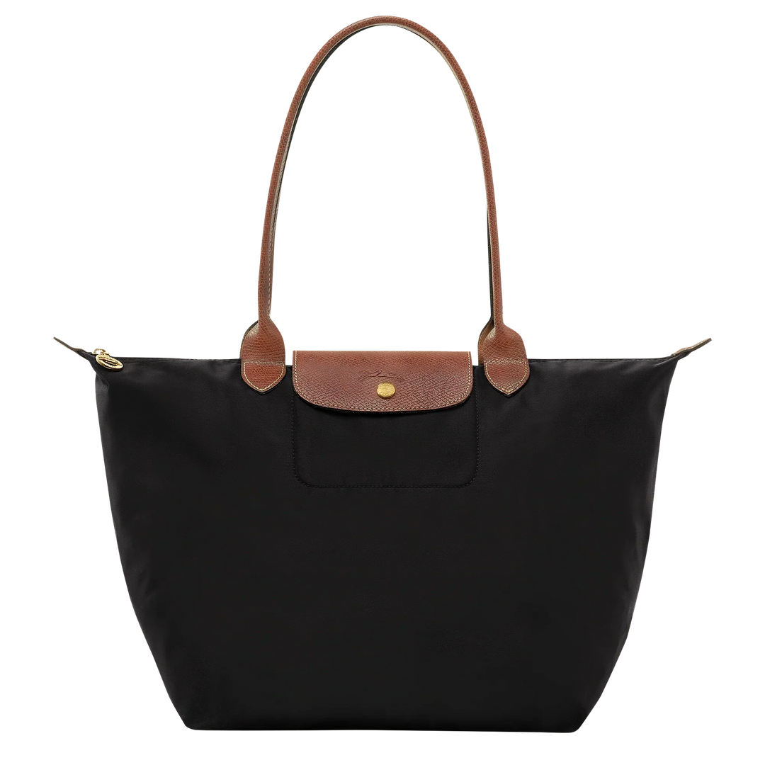 Longchamp | Suuri Le Pliage | Kassi, Musta