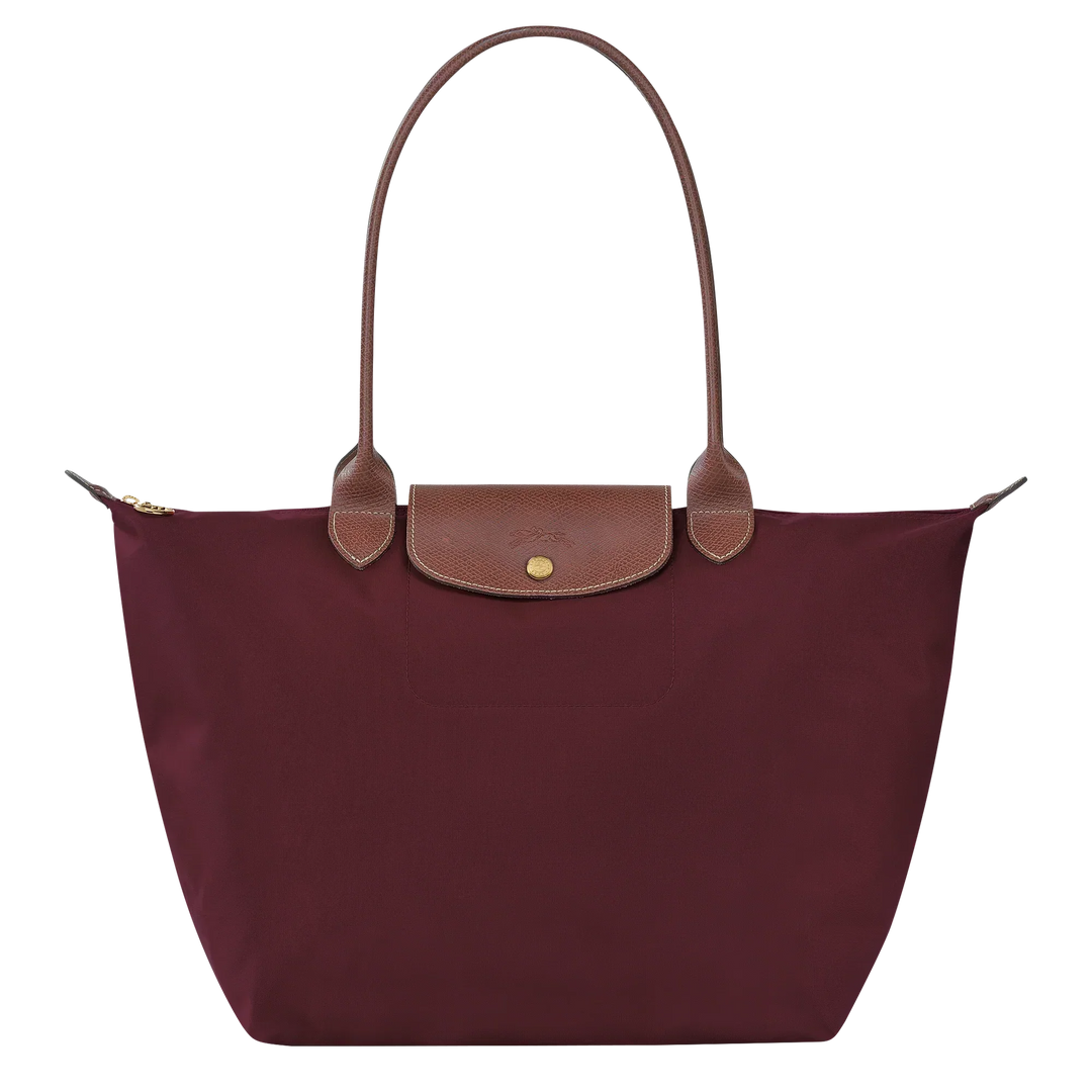 Longchamp | Suuri Le Pliage | Kassi, Burgundinpunainen
