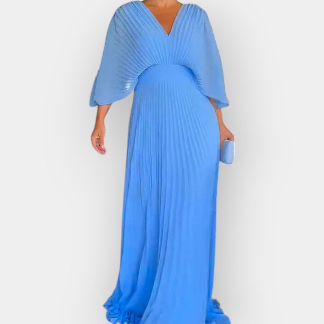 Tyylikäs Pliseerattu Mekko | Tyylikkäällä Leikkauksella