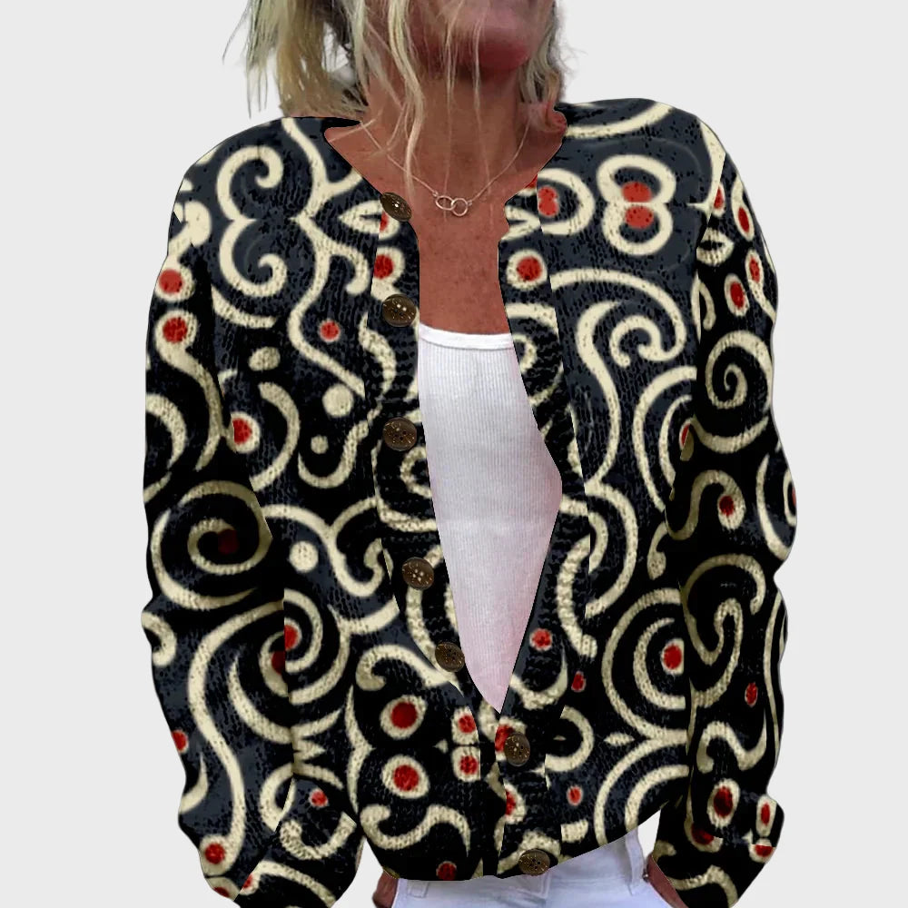 Tyylikäs Neuleliivi | Kuvioinnilla