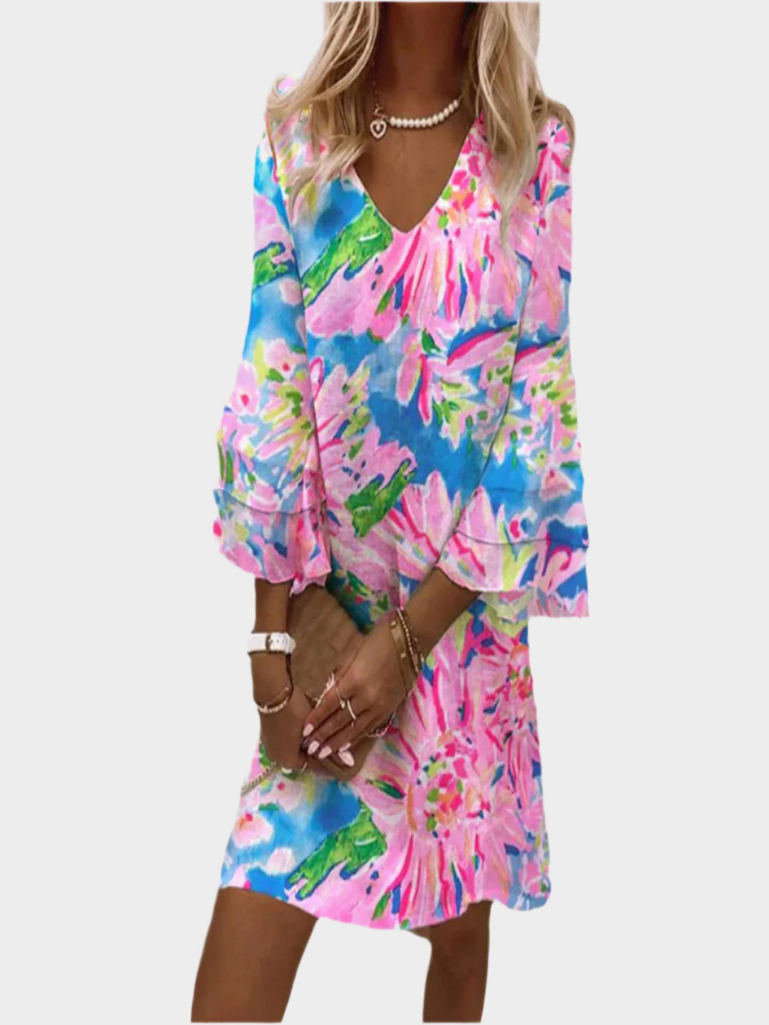 Retro Midi Mekko | Mukavilla Hihoilla