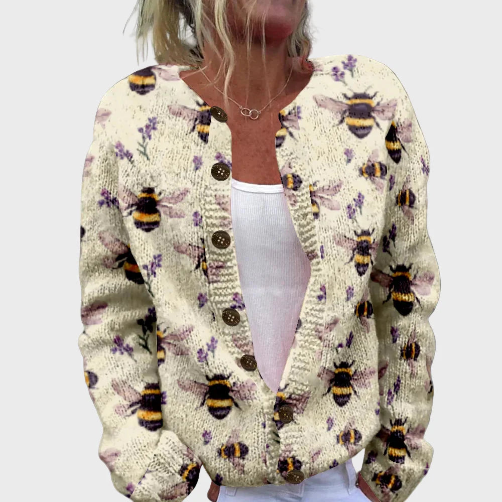 Tyylikäs Neuleliivi | Kuvioilla