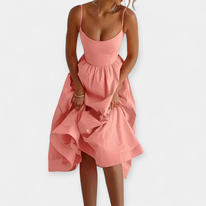 Mini Mekko | Pyöreällä Kaula-aukolla ja Olkaimilla