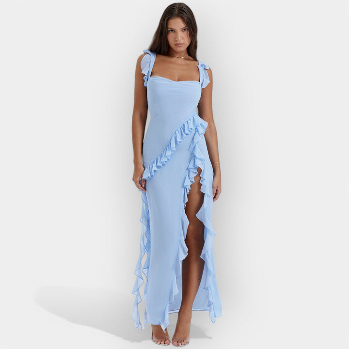 Röyhelömekko | halkiolla