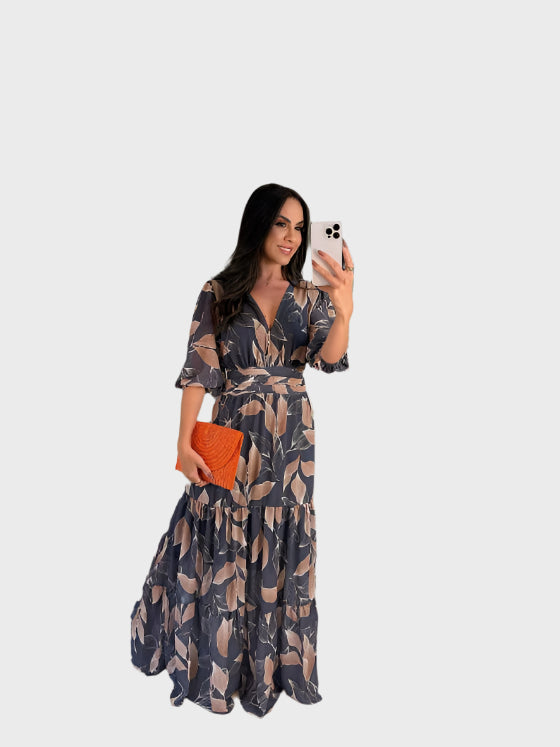 Kukkakuvioinen Mekko | Mukavuudella