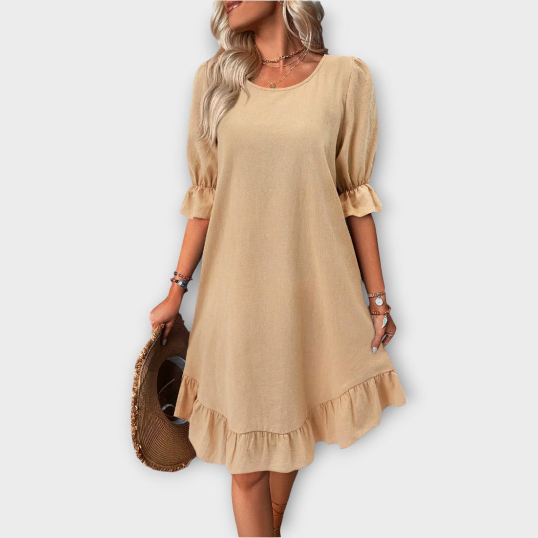 Ohutolkaiminen Mekko | Tyylikäs Leikkaus