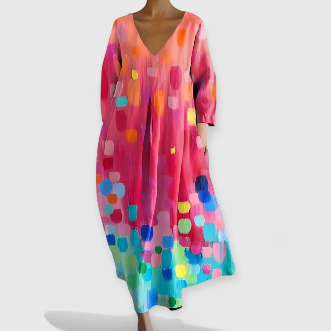 Premium | Tyylikäs Mekko | V-aukolla