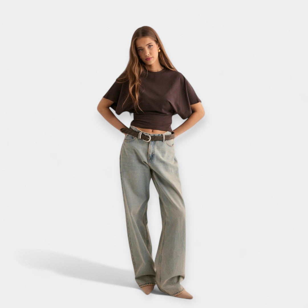 Mukavat leveät hihat | paita