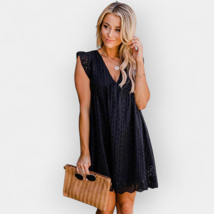 Kesämekko | Piilotettu shortsi ja taskut