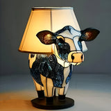 Lumottu holsteinilainen lehmä