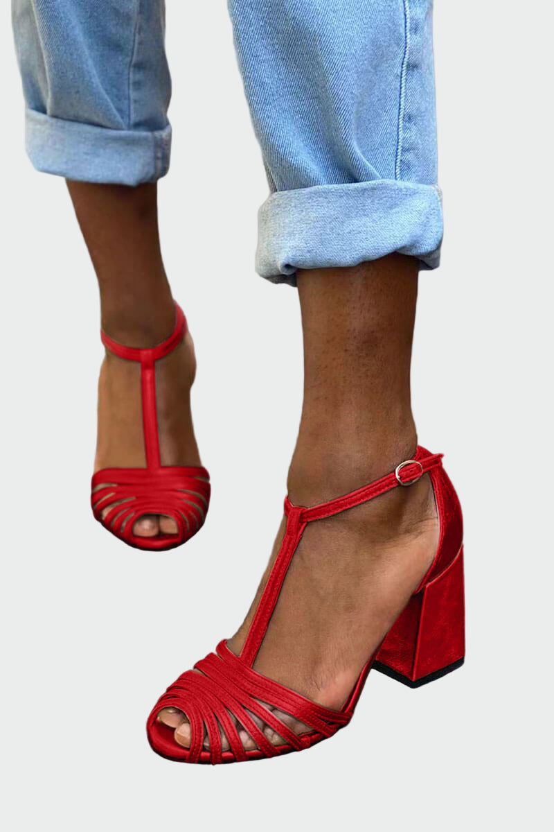 Tyylikkäät T-nauhalliset sandaalit | Muodikkaat kesäjalkineet