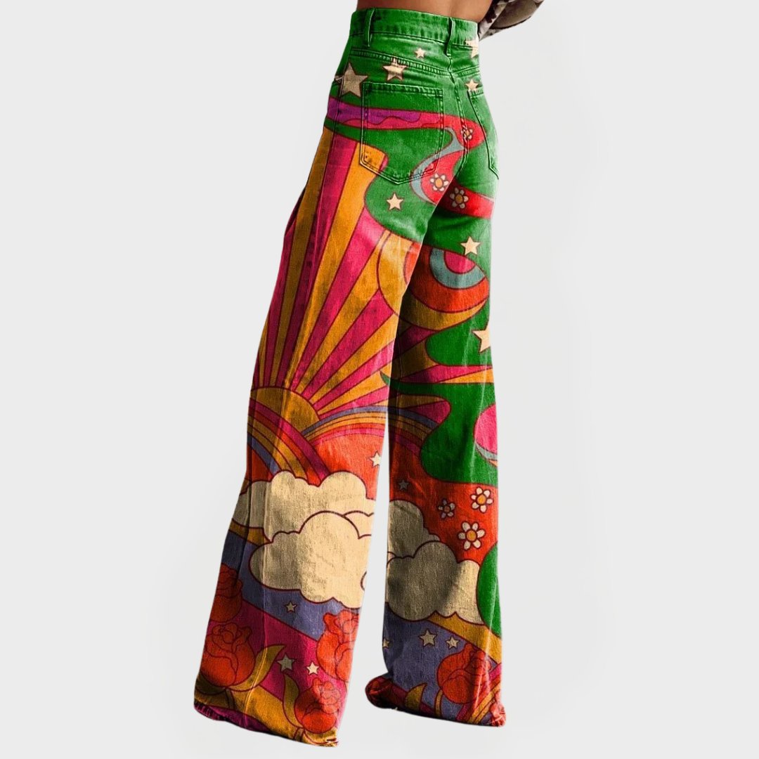 Tyylikäs Live-Farkut | Leveillä Lahkeilla