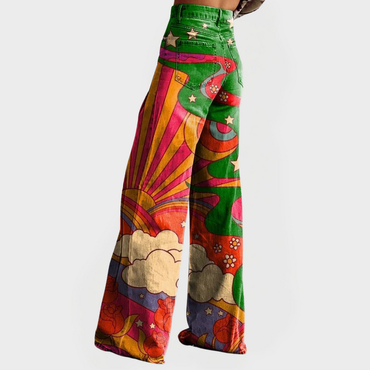 Tyylikäs Live-Farkut | Leveillä Lahkeilla