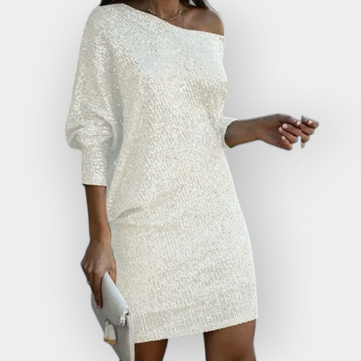 Illanviettopuku | Paljeteilla