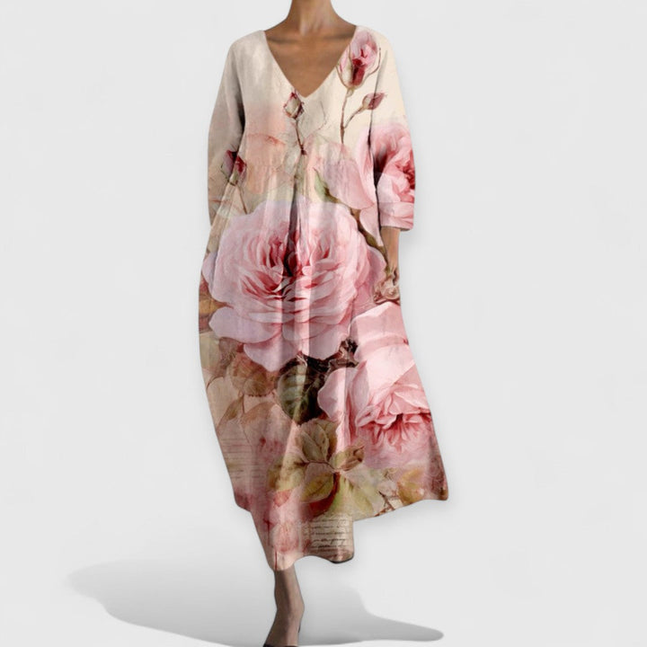 Ylellinen V-kaula-aukko | Mekko