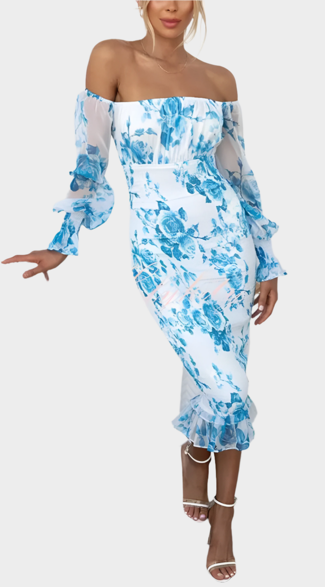 Makea Kukallinen | Midi Mekko