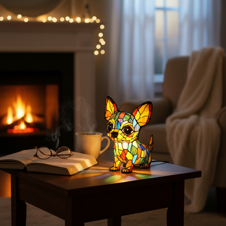 Söpö chihuahua-riipus