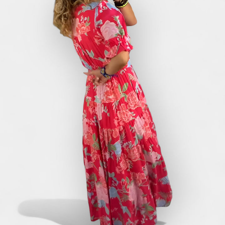 Kevyt Kukallinen Mekko | Taskuilla