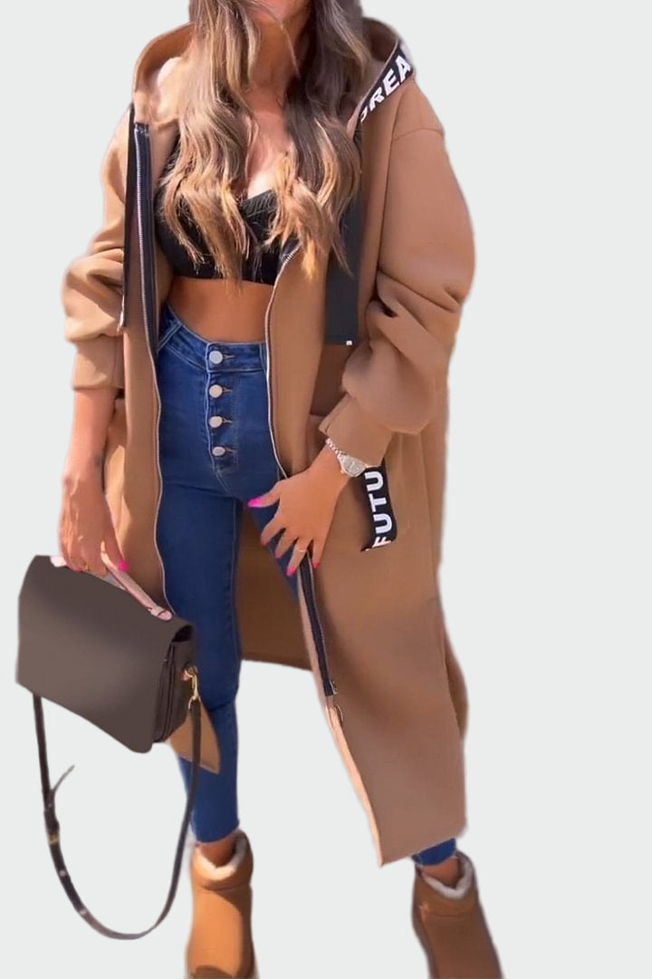 Pitkä Takki | Huoodilla