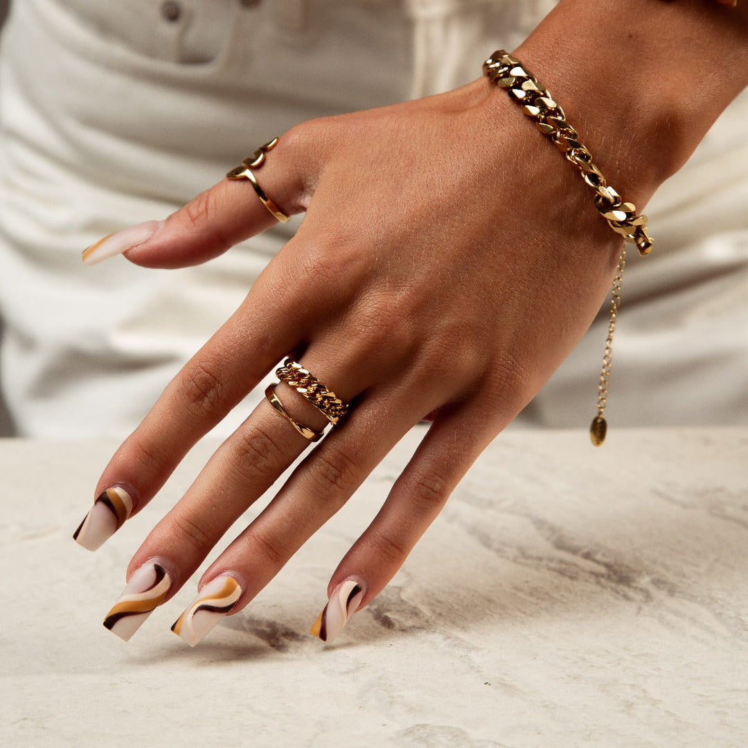 Kettusormus | Elegant Snake Ring
