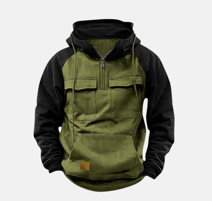 ANTONIO | TYYLILIKÄS HUOODILLA VARUSTETTU PUSERO