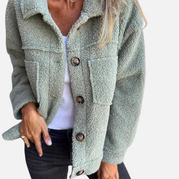 Aino | Lyhyt takki, jossa on käänteet