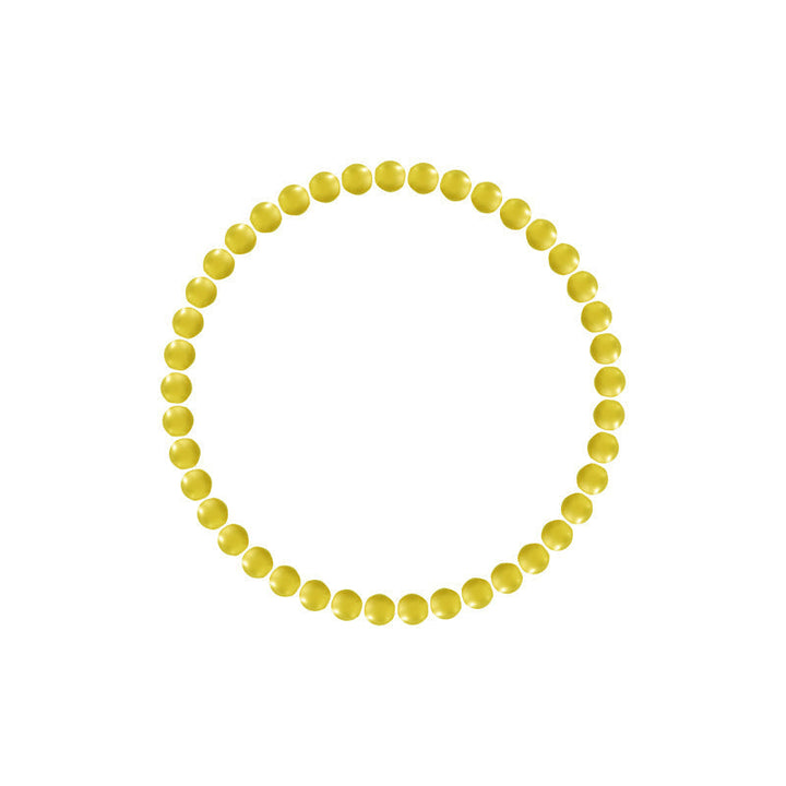 Kultainen Mykonos | Rannekoru