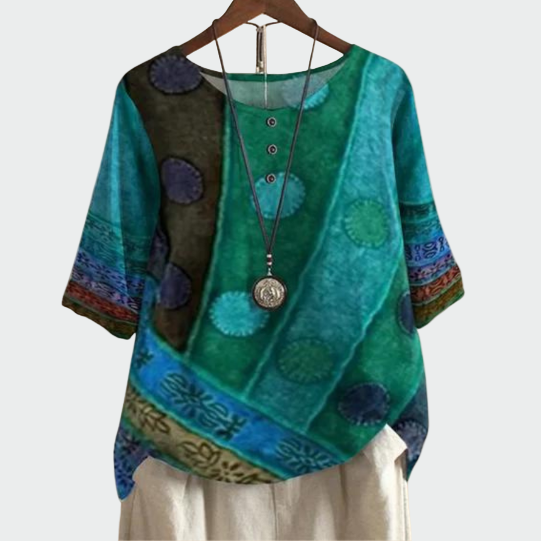 Pehmeä t-paita | Taiteellinen kuviolla