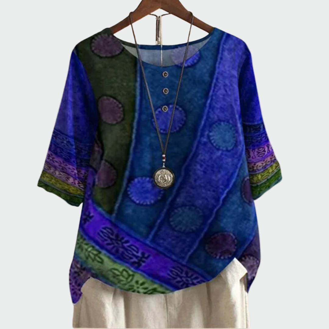 Pehmeä t-paita | Taiteellinen kuviolla