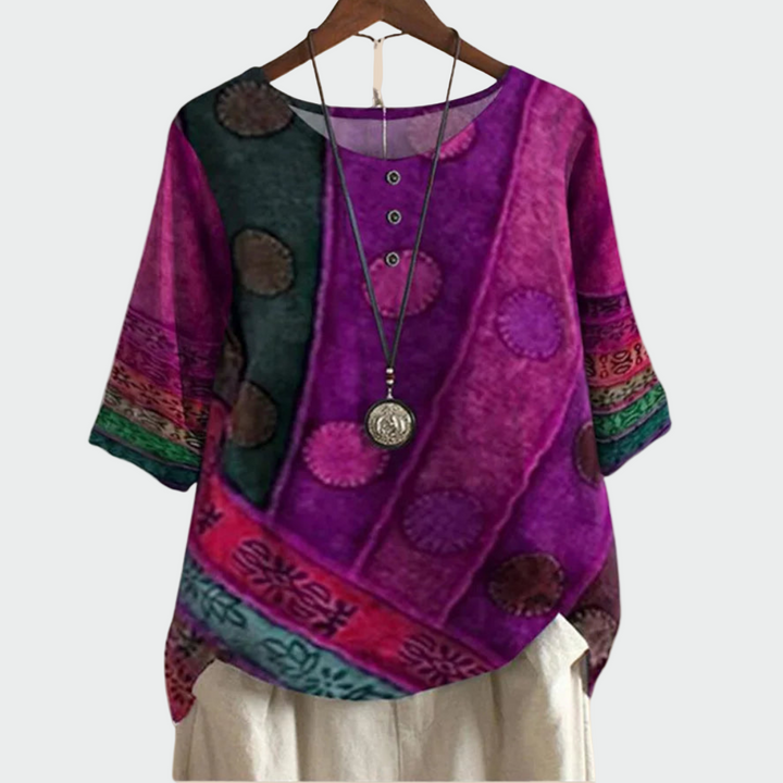 Pehmeä t-paita | Taiteellinen kuviolla