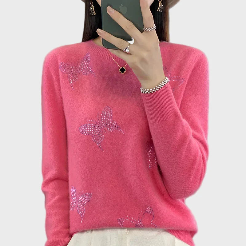 Neulepusero | perhoskuviolla