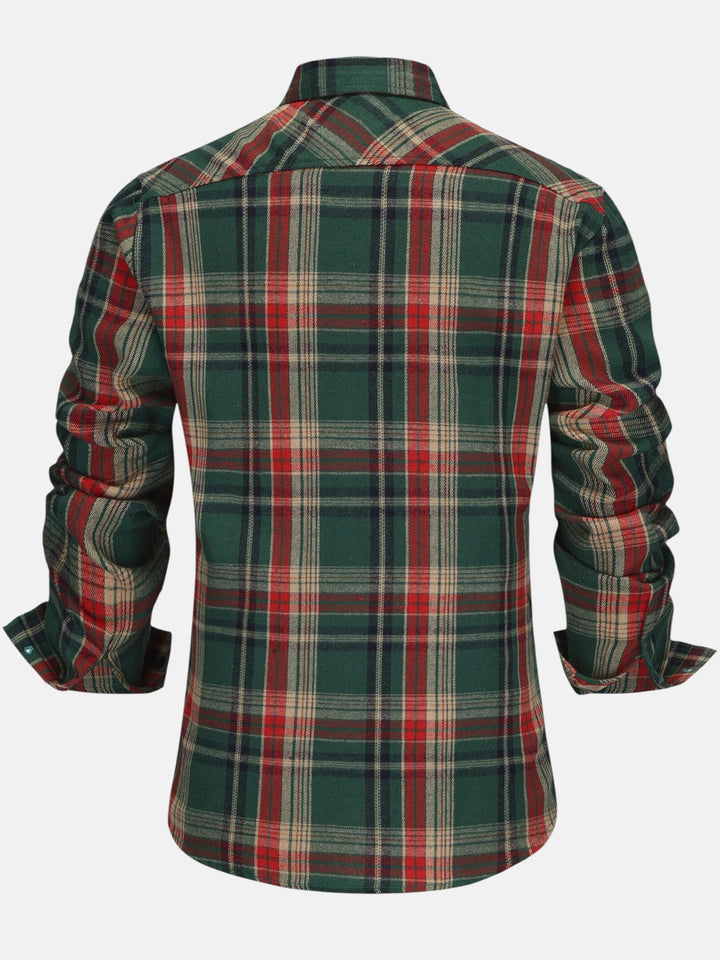 Ramon | Pitkähihainen Ruudullinen Paita