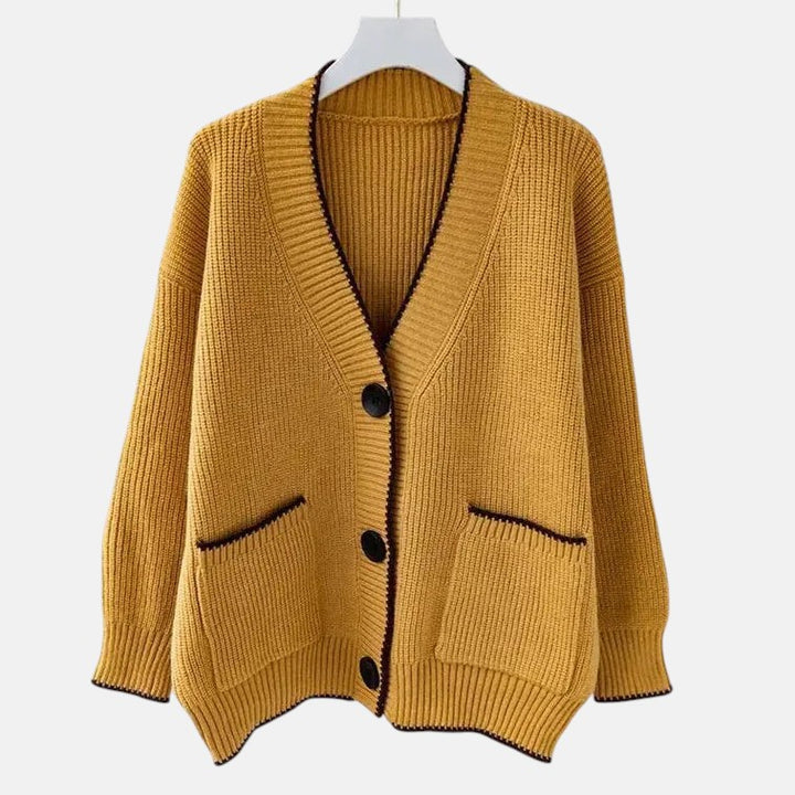 Tyylikäs | Ylisuurennettu Neuleliivi