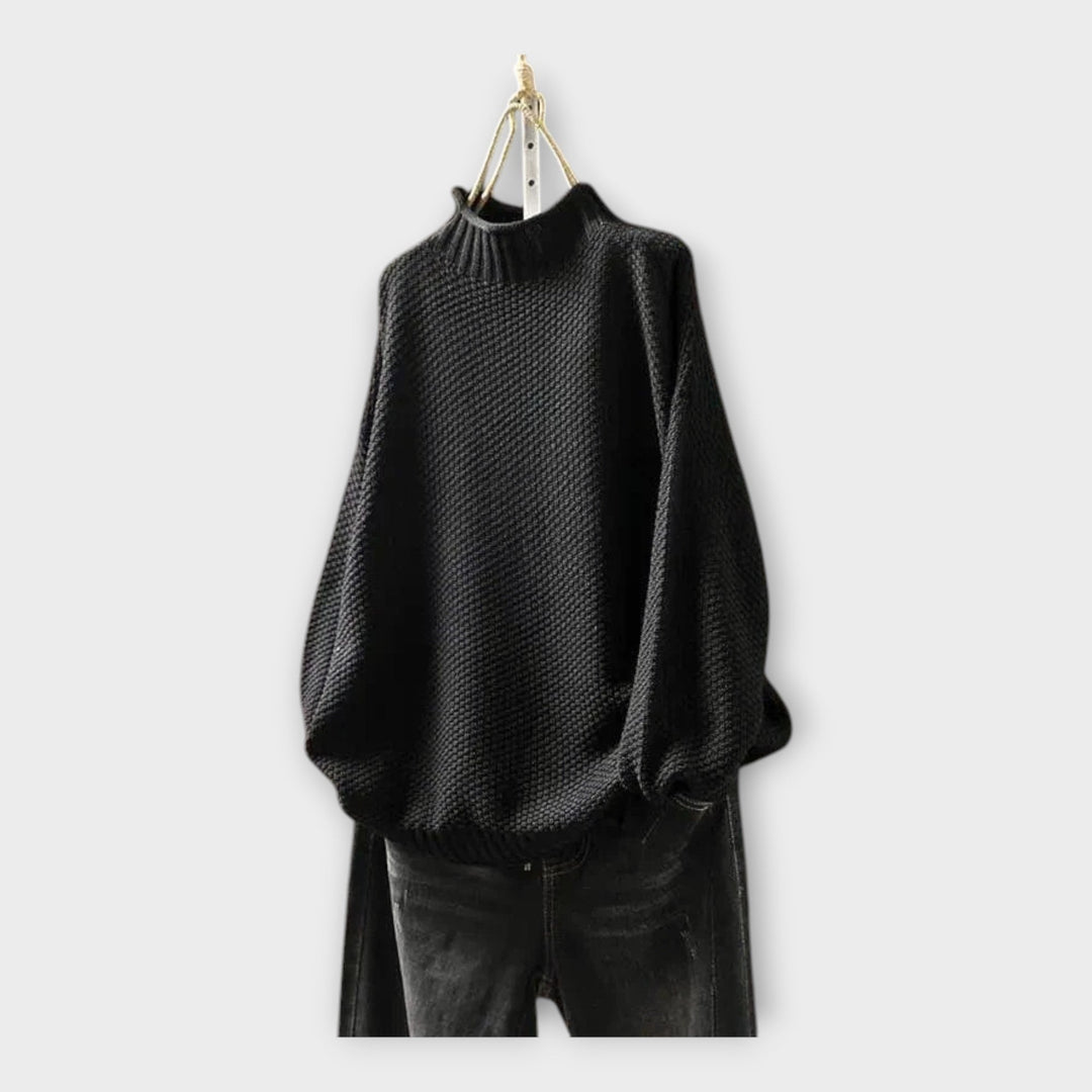 Neulepusero | Korkealla kauluksella