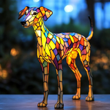 Whippet-kartta-inspiroitu lamppu