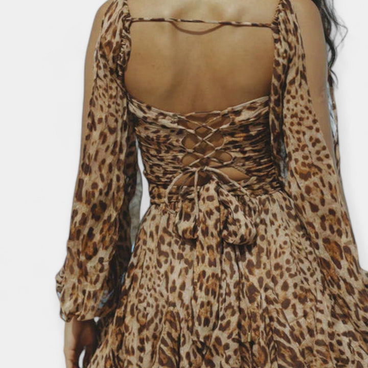 Romanttinen Lyhythihainen Mekko | Tilaisuuteen